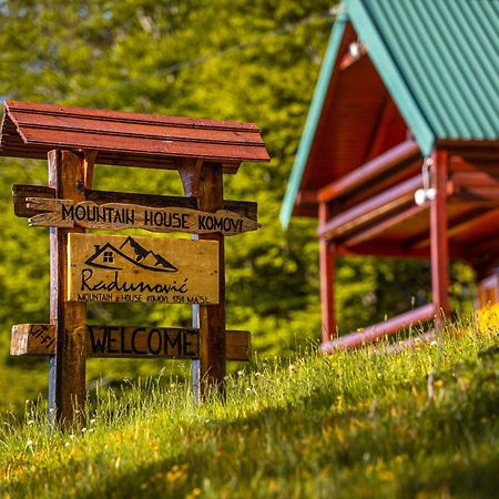 Mountain House Komovi-Radunovic Andrijevica المظهر الخارجي الصورة