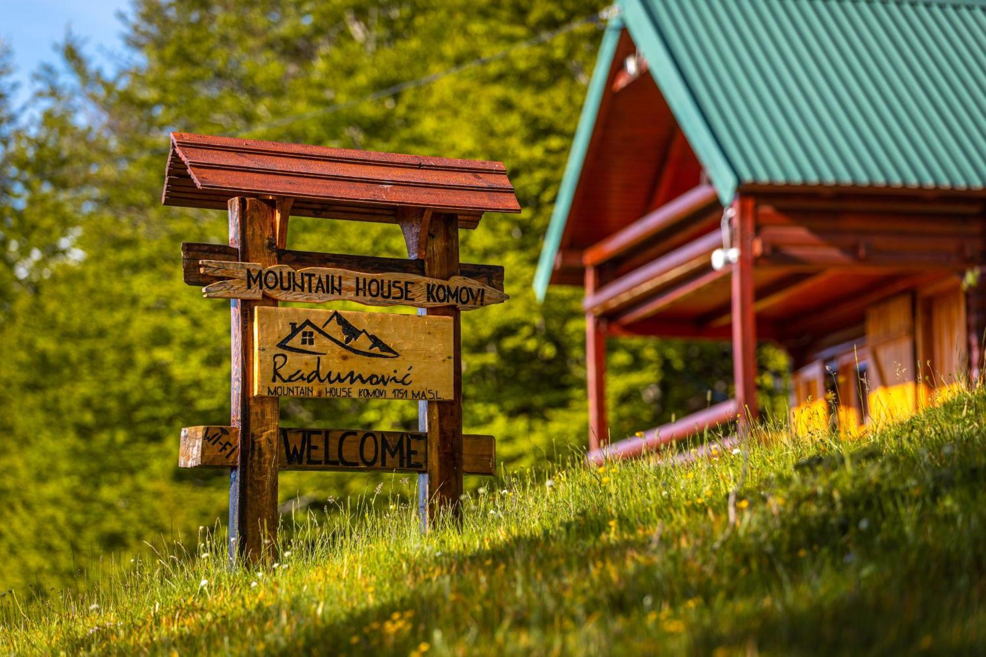 Mountain House Komovi-Radunovic Andrijevica المظهر الخارجي الصورة