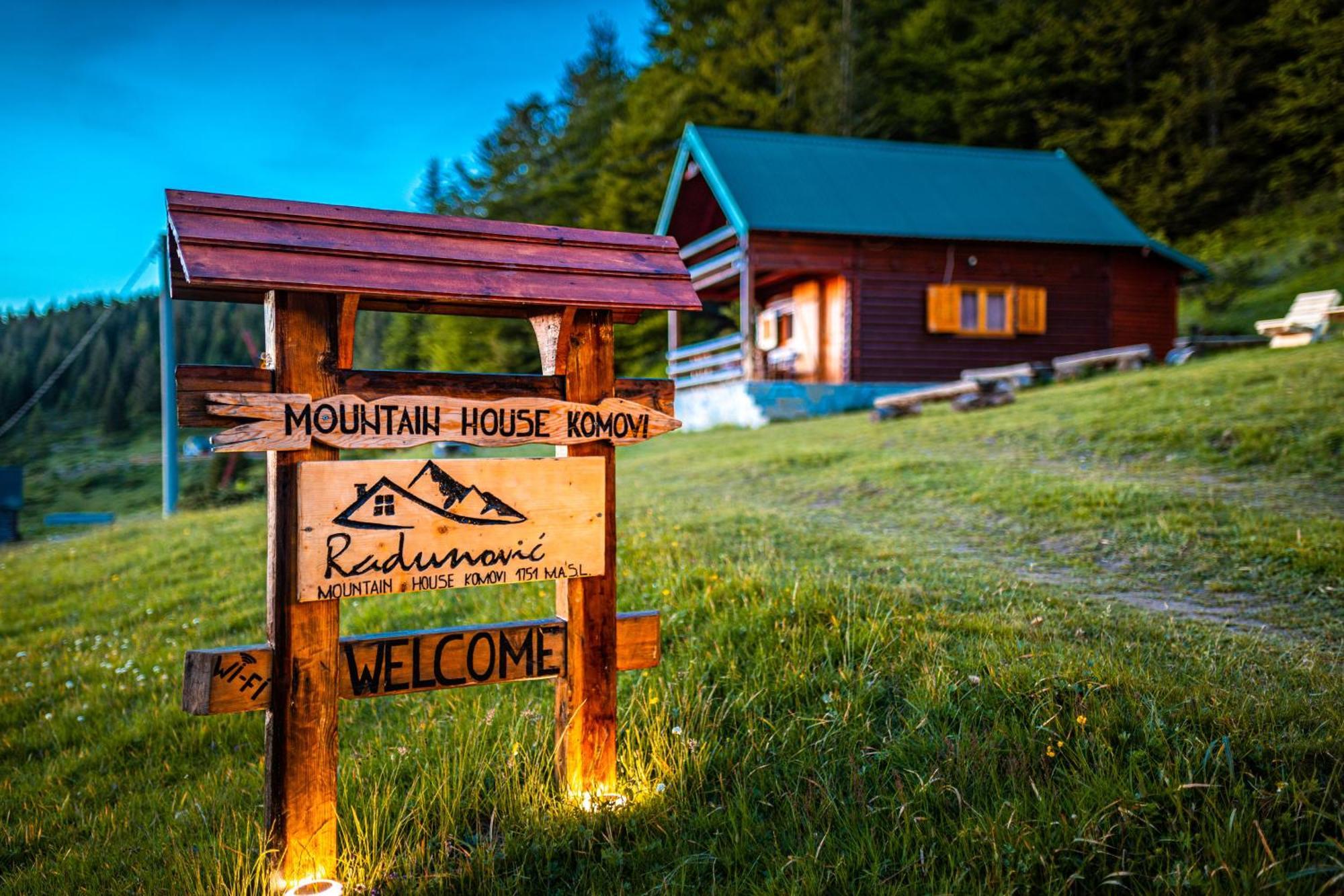 Mountain House Komovi-Radunovic Andrijevica المظهر الخارجي الصورة